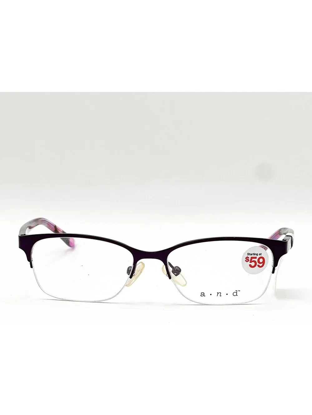 A New Day A3 1019 2545 Purple Authentic Eyeglasses 49-15-135